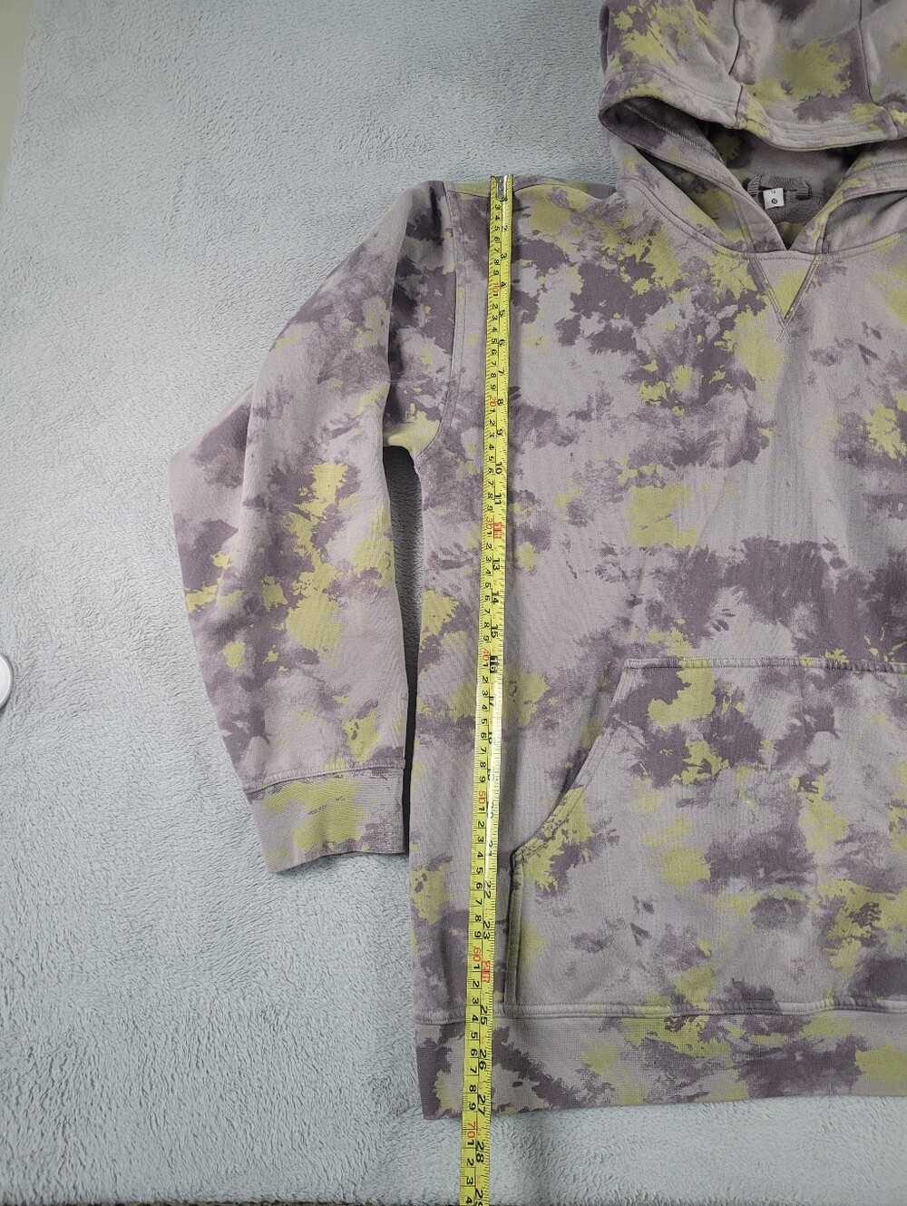 Lululemon All Yours Hoodie Orbital Tie Dye Mauve Grey Multi - Picture 8 of 16